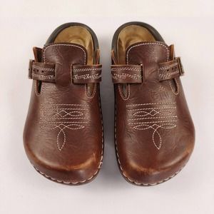 Birkenstock Sandal Tatami Oklahoma West Women's Leather Clogs